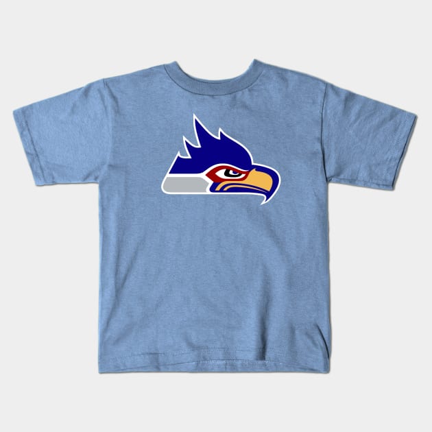 Lylat Falcos (Logo Only) Kids T-Shirt by Fowlest